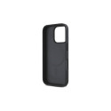 DKNY Repeat Pattern Stack Logo MagSafe iPhone 16 Pro Max Case - Black