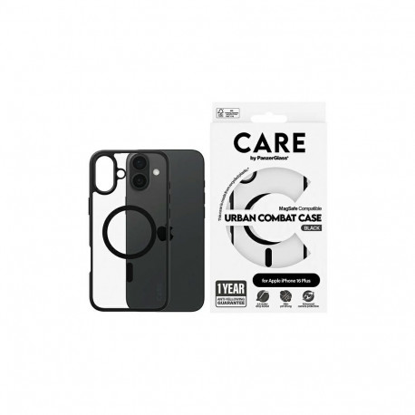 CARE by PanzerGlass Flagship Urban Case MagSafe for iPhone 16 Plus - Clear