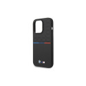 BMW Silicone Pattern iPhone 15 Pro Case - Black