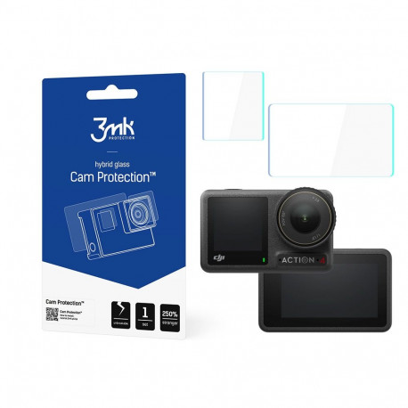 3mk kaitseklaas Cam Protection DJI Osmo Action 4