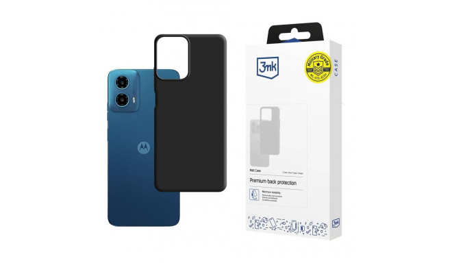 3mk Matt Case for Motorola Moto G34 5G - black