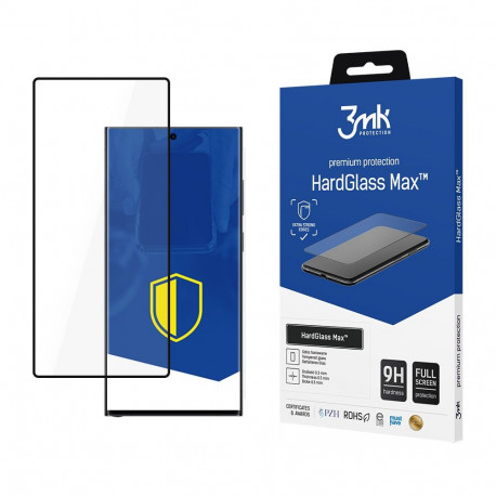3mk HardGlass Max tempered glass for Samsung Galaxy S24 Ultra