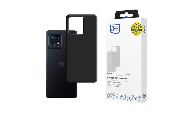 3mk Matt Case for Motorola Edge 40 Pro 5G - black