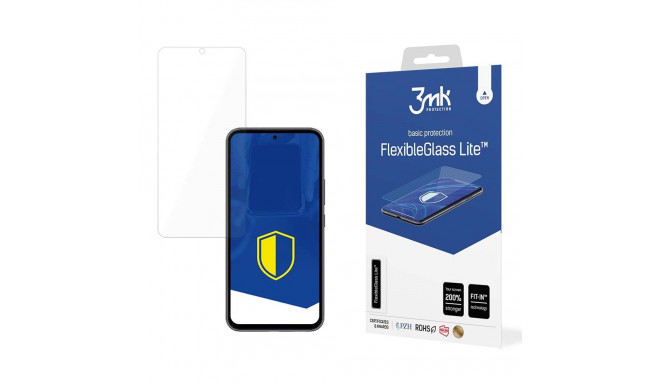Tempered glass for Samsung Galaxy A54 5G hybrid flexi 6H series 3mk FlexibleGlass Lite