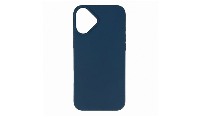 Multiple Color Wheat Bran Case for iPhone 16 Plus - Blue