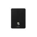 Karl Lagerfeld KLFC12OKMK iPad 12.9" Pro 2021 Book Cover czarny/black Saffiano Karl Iconic