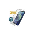 PanzerGlass E2E Super+ Microfracture antibacterial tempered glass for iPhone 12 mini - with black fr