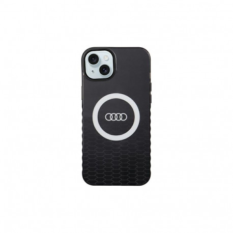 Audi IML Big Logo MagSafe case for iPhone 15 Plus / 14 Plus - black