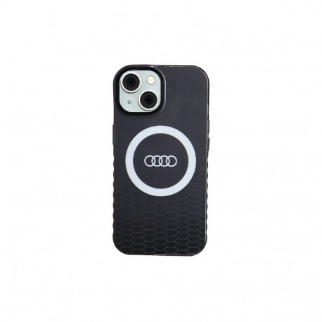 Audi IML Big Logo MagSafe case for iPhone 15 / 14 / 13 - black