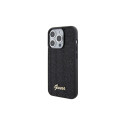 Guess Disco Metal Script case for iPhone 15 Pro - black
