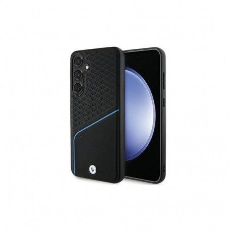 BMW BMHMS24S23RDCLK S24 S921 black/black hardcase Signature Leather Textured & Line MagSafe