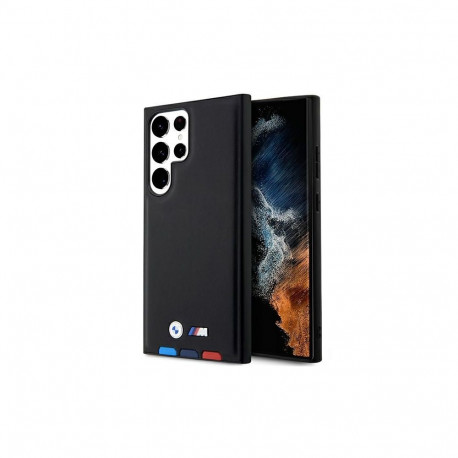 BMW BMHCS23L22PTDK S23 Ultra S918 black/black Leather Stamp Tricolor