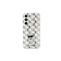 Karl Lagerfeld KLHCS23FEHNCMKLT S23 FE S711 transparent hardcase Monogram Choupette