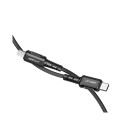 Acefast C1-01 Lightning - USB-C MFi PD cable 30W 3A 480Mb/s 1.2m - black