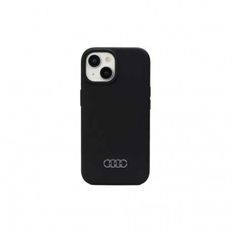 Audi Silicone Case for iPhone 15 Plus - black