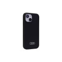 Audi Silicone Case for iPhone 15 - black
