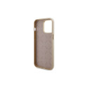 Guess Glitter Glossy Script case for iPhone 15 Pro - gold