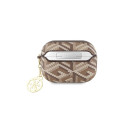 Guess GUAPPGCE4CW case for AirPods Pro - brown GCube Charm