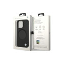 BMW BMHMP14XSILBK2 case for iPhone 14 Pro Max 6.7" - black Signature Liquid Silicone MagSafe