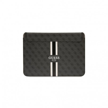 Guess 4G Printed Stripes cover for a 16" laptop - black