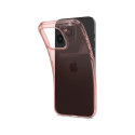 Spigen Crystal Flex Case for iPhone 15 Pro Max - Pink/Transparent