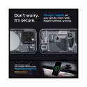 Spigen Ultra Hybrid Mag Case with MagSafe for iPhone 15 Pro - Dark Gray (Zero One Pattern)