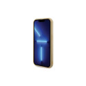 Guess Disco Metal Script case for iPhone 15 Pro - gold