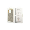 Guess Disco Metal Script case for iPhone 15 Pro - gold