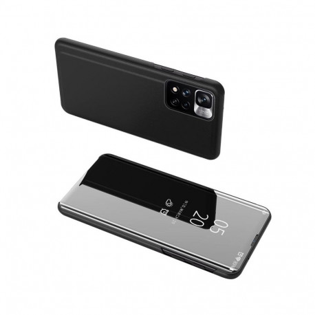 Clear View Case cover for Realme C33 flip cover black