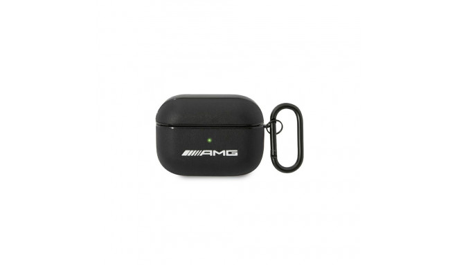 AMG Leather Big Logo case for AirPods Pro - black