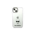 Karl Lagerfeld KLHCP14MCTTR iPhone 14 Plus 6.7 "hardcase clear / transparent Choupette Body