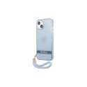 Guess GUHCP13MHTSGSB iPhone 13 6.1 "blue / blue hardcase Translucent Stap