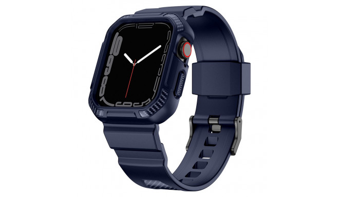 Kingxbar CYF106 2in1 armored case for Apple Watch SE, 9, 8, 7, 6, 5, 4, 3, 2, 1 (41, 40, 38 mm) with