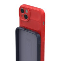 Magic Shield Case case for iPhone 14 Plus flexible armored case light blue