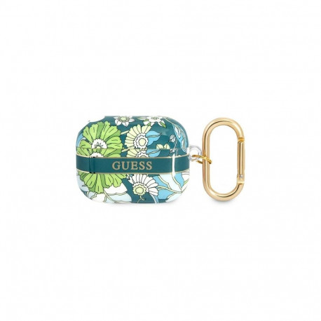 Guess GUAPHHFLN AirPods Pro cover green/green Flower Strap Collection