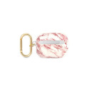 Guess GUAPHCHMAP AirPods Pro cover pink/pink Marble Strap Collection