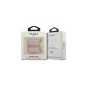 Guess GUA2HHTSP AirPods cover pink/pink Strap Collection