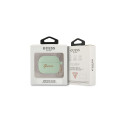 Guess GUA3LSCHSN AirPods 3 cover green/green Silicone Charm Heart Collection
