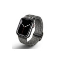 Uniq Aspen Braided Strap for Apple Watch 1/2/3/4/5/6/7/8/SE/SE2 44/42/45mm - Gray