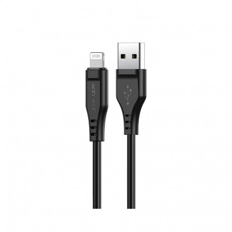 Acefast cable MFI USB - Lightning 1.2m, 2.4A black (C3-02 black)
