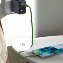 Acefast C2-03-CC USB-C - USB-C PD QC cable 60W 3A 480Mb/s 1.2m - green
