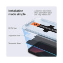 Spigen Glas.tR EZ Fit Privacy Tempered Glass for iPhone 13 / 13 Pro / 14 / 16e - 2 pcs.