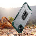 Crystal Ring Case Kickstand Tough Rugged Cover for iPhone 13 mini green