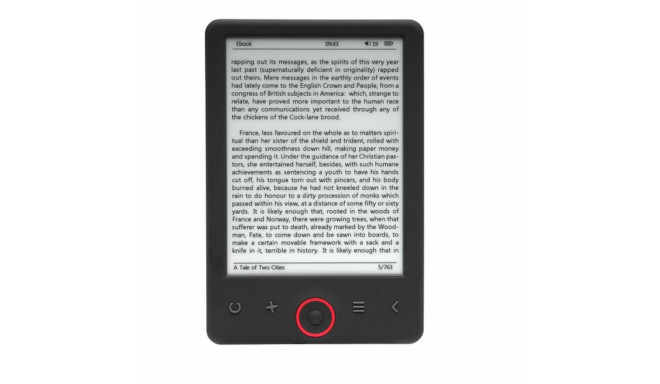 EBook Denver Electronics 635L 4GB Black 6"