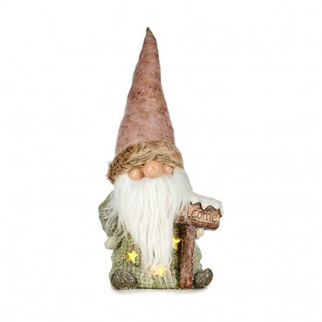 Dekoratiivkuju Krist+ Valge Pruun Roheline Roosa Mäekoll 21 x 58 x 27 cm