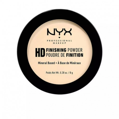 Kompaktpuudrid NYX Hd Finishing Powder Banana 2,8 g Pehmendaja