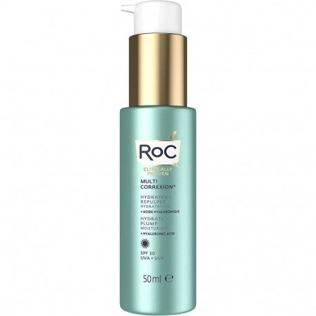 Hydrating Facial Cream Roc Hydrate Plump Spf 30 50 ml