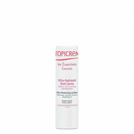 Moisturising Lip Balm Topicrem Hydra+ Stick 4 g