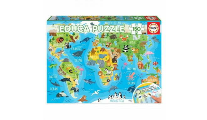 Pusle Educa Animals Map (150 pcs)