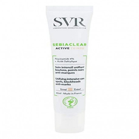 Make-up Effect Hydrating Cream SVR Sebiaclear 40 ml Anti-imperfections